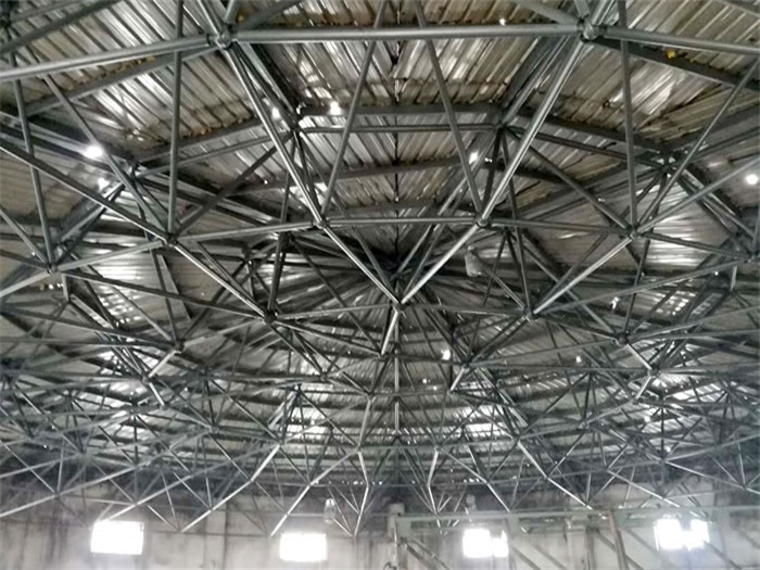 潜江洗煤厂蓄水池网架